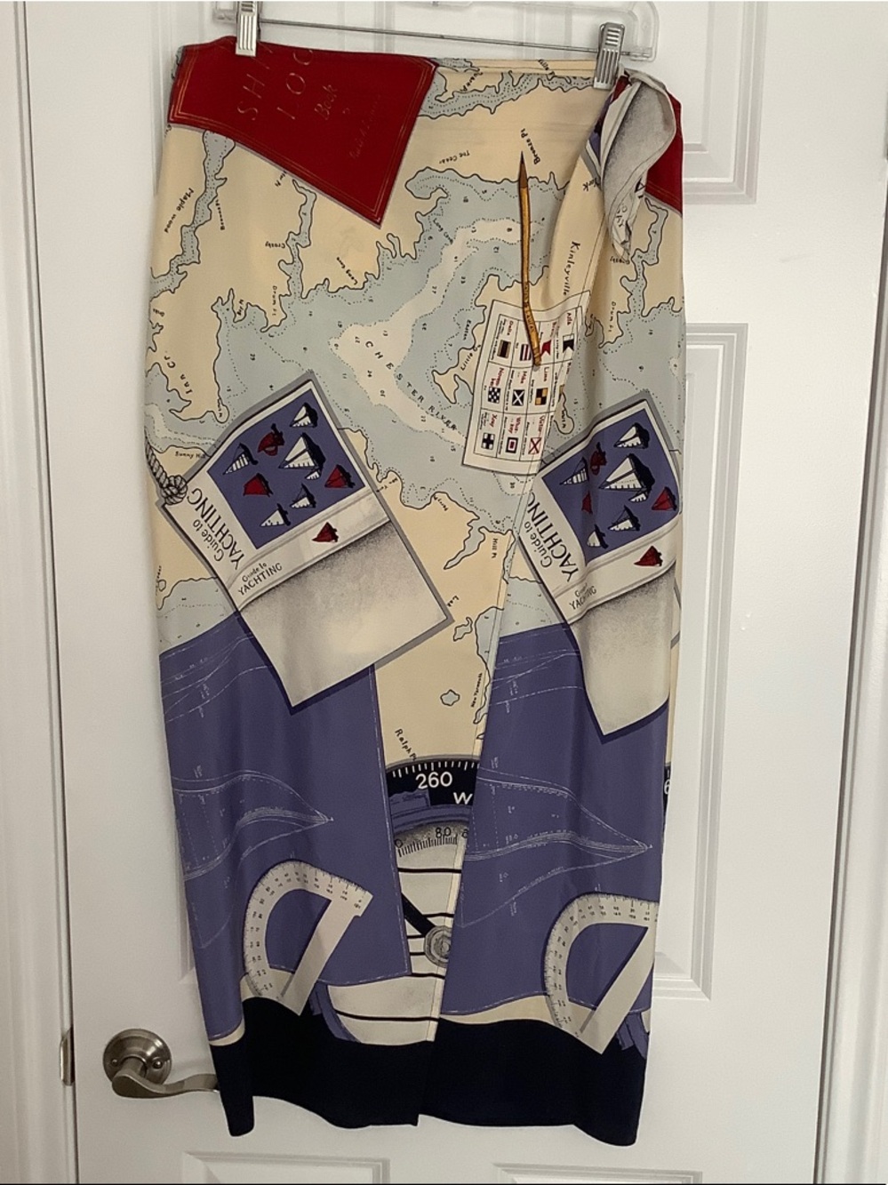 Ralph Lauren Silk Wrap Around Skirt Sarong